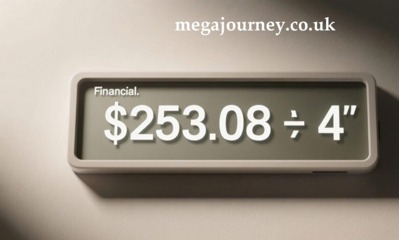 $253.08/4